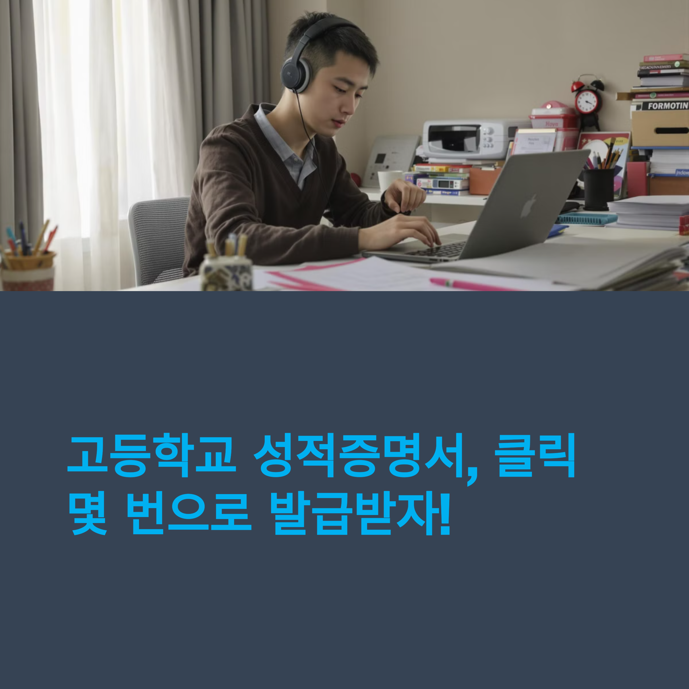 고등학교 성적증명서