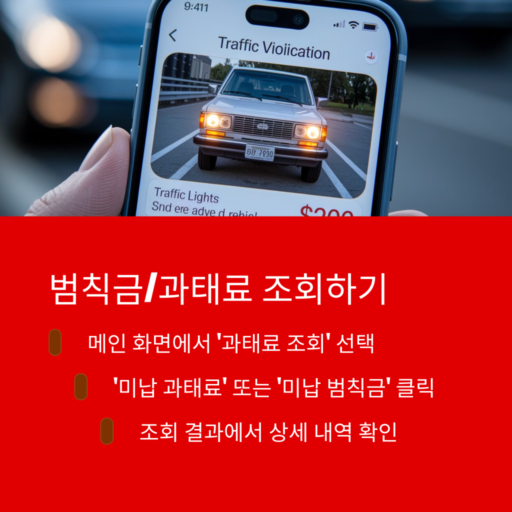 범칙금 납부와 과태료 조회, 교통민원24 전화번호로 한 번에 해결 3 4 11