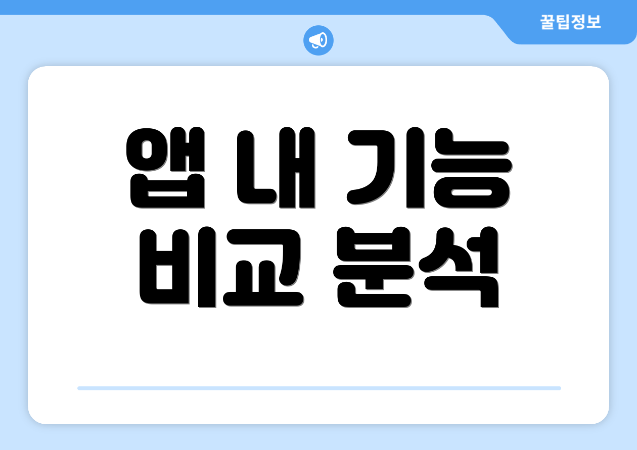초보자도 쉽게 배우는 네이버 국민비서 알림서비스 7가지 전략 3 앱 내 기능 비교 분석