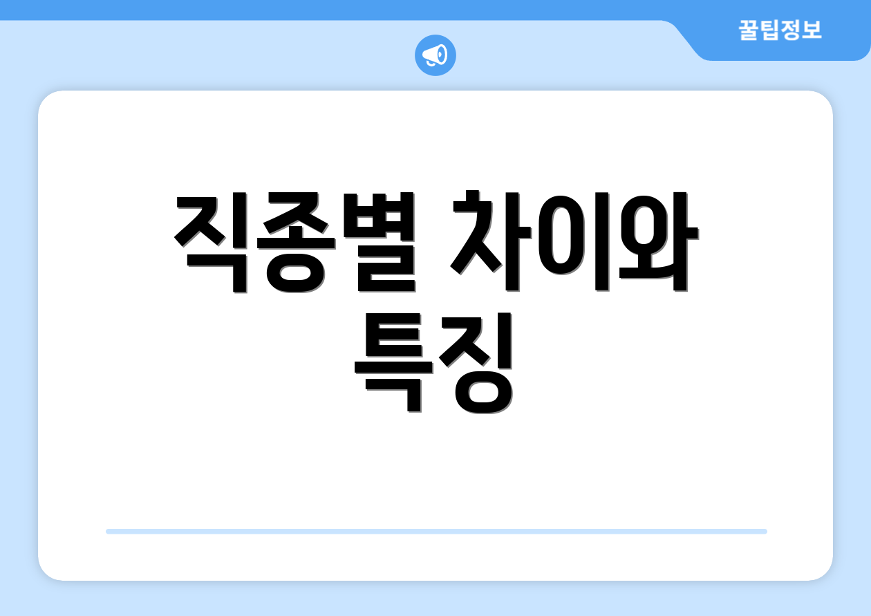 2025 연봉실수령표 완벽 가이드: 현업 기준 3 직종별 차이와 특징